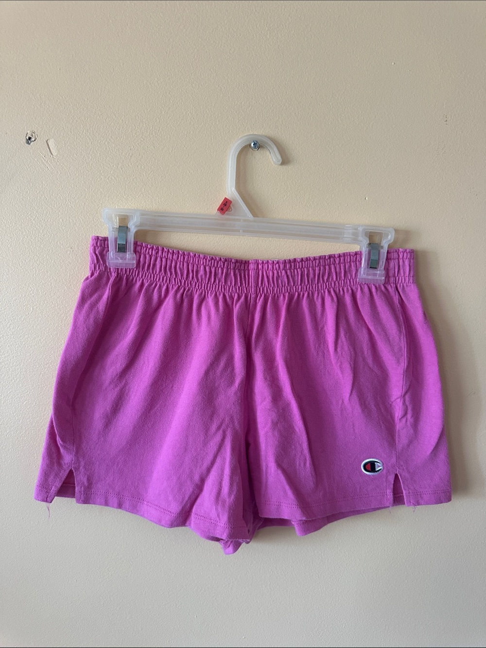 Champion Pink Cotton Lounge Shorts | Size Small